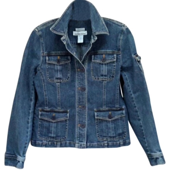 Lands' End Jackets & Blazers - Land's end 4 pocket jeans jacket